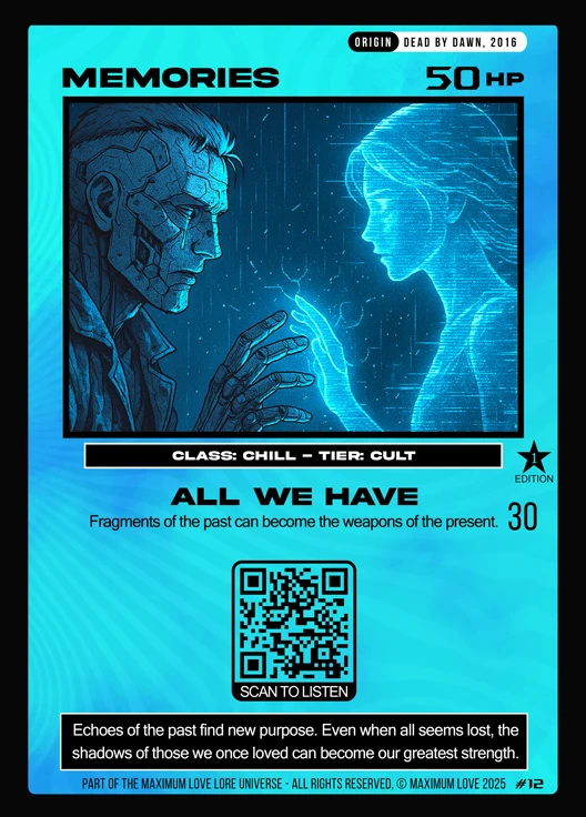 Memories trading card